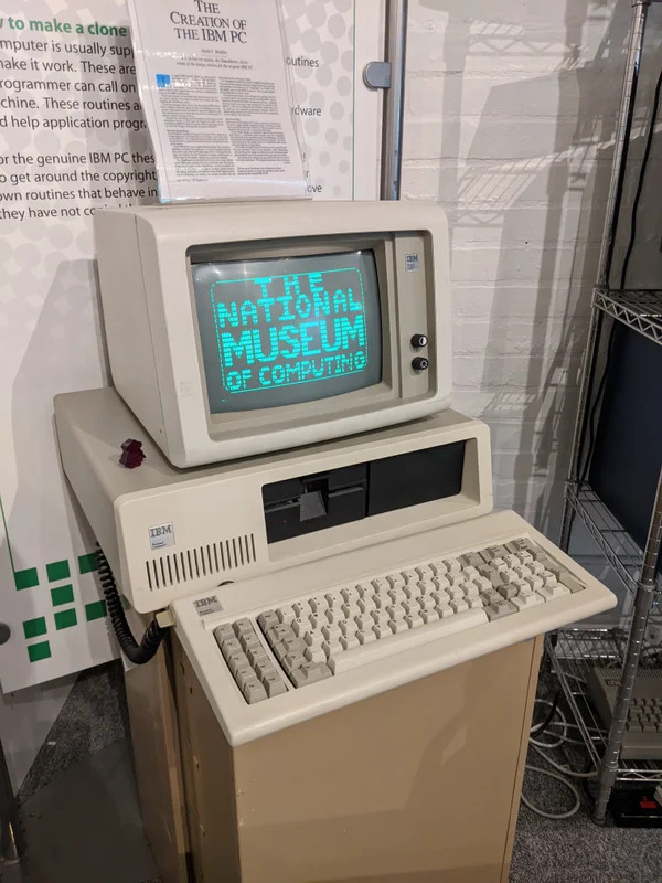 The first IBM Personal Computer